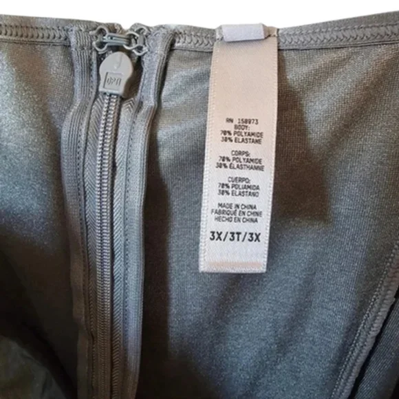 Skims Power Mesh Catsuit Womens 3X Bodysuit Shapewear Compression Jumpsuit - Picture 4 of 8